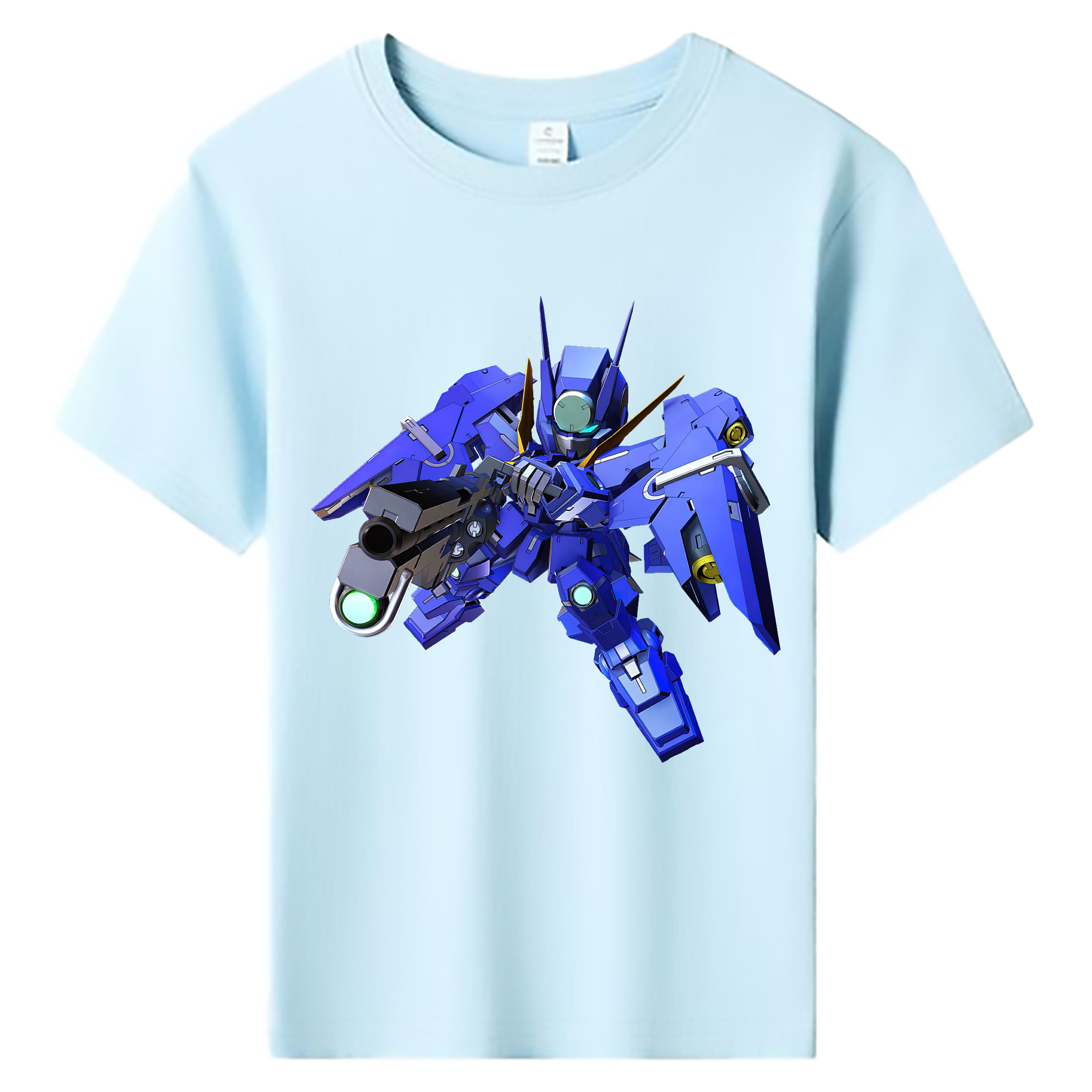（画像用） 機動戦士ガンダム Mobile Suit Gundam 綿100％キッズTシャツ（フロントプリント）